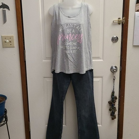 Gray Princess Tank Top - Picture 3 of 5